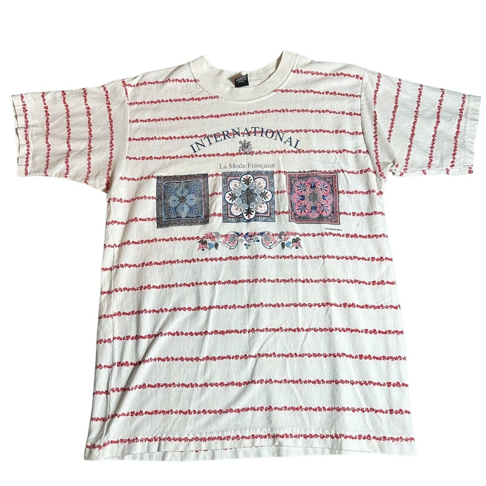 Vintage International La Mode Francaise T-shirt Size XL